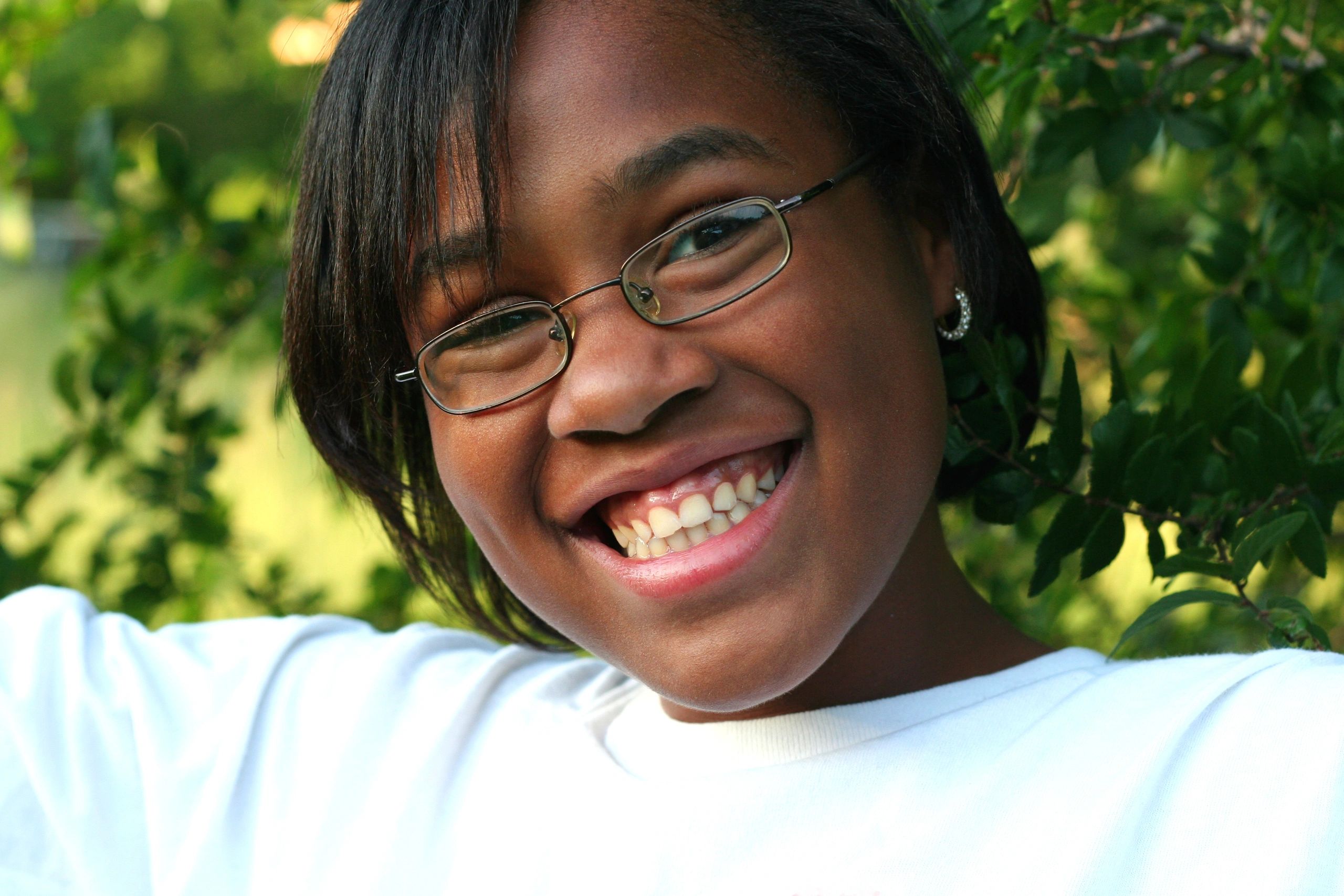 Happy teen smiling for Invisalign section